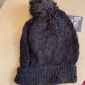 Soft Faux Fur beanie Black